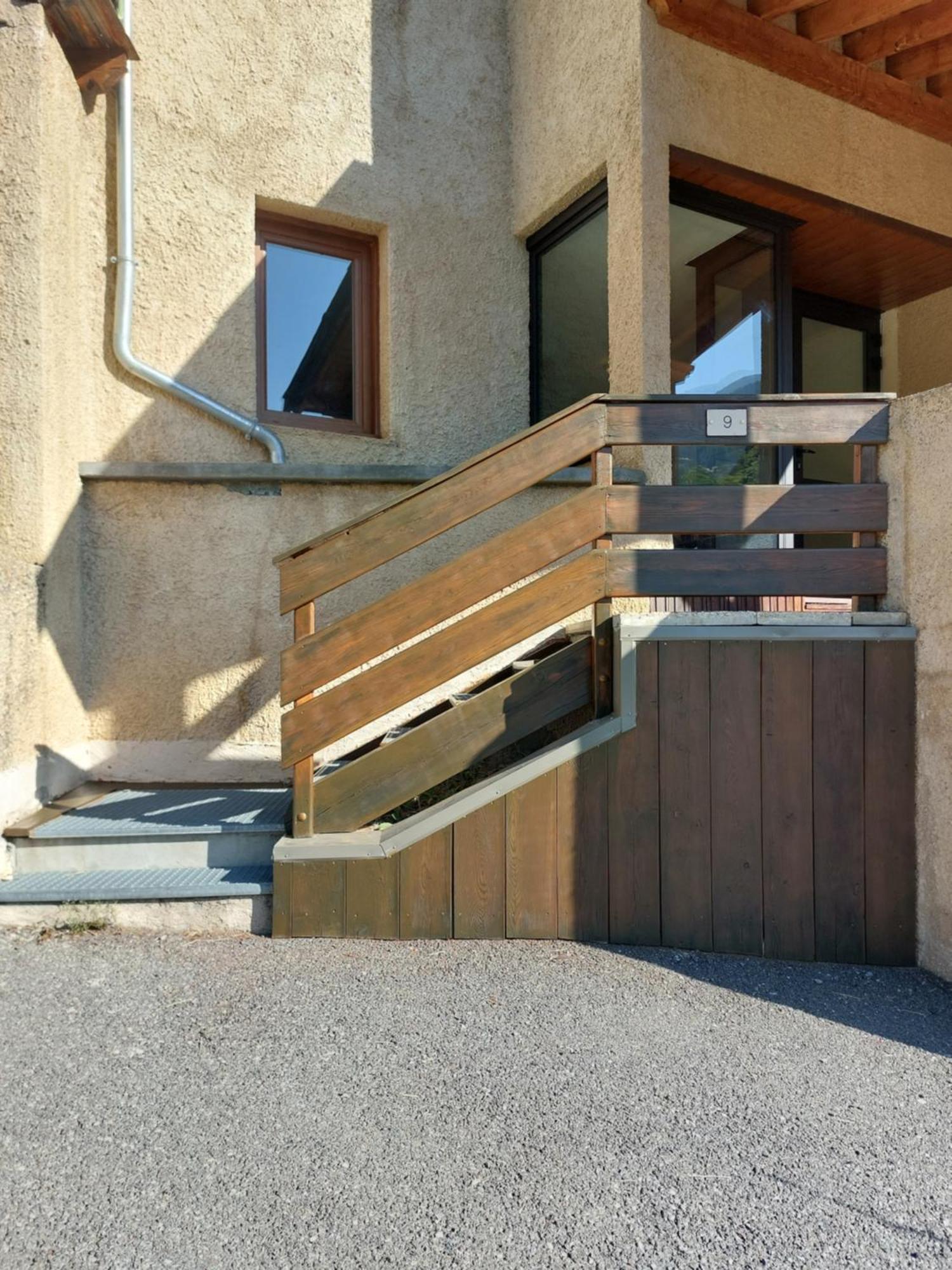 Le Studio Du Queyras Avec Vue Sur La Montagne Abriès Exteriör bild