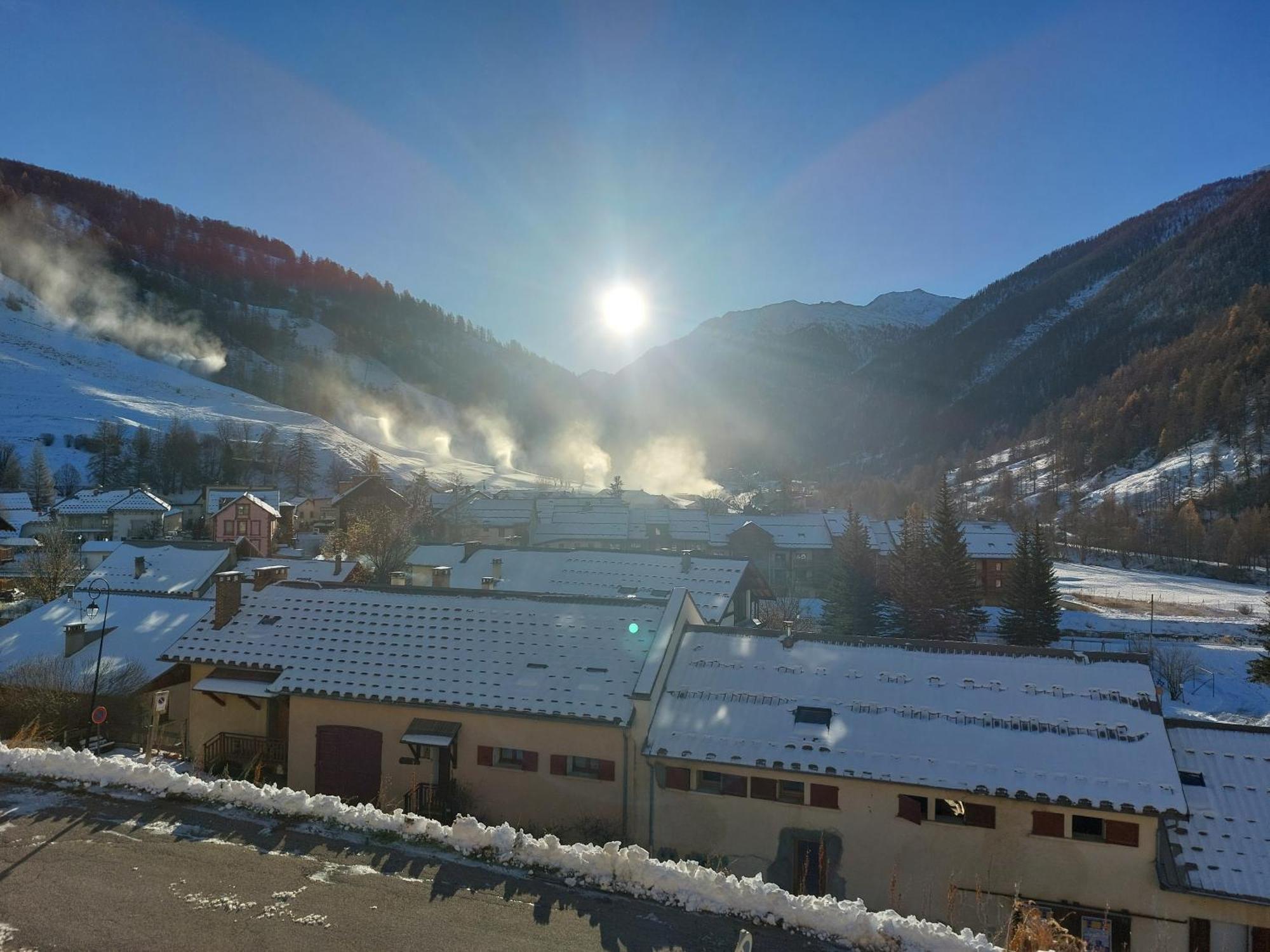 Le Studio Du Queyras Avec Vue Sur La Montagne Abriès Exteriör bild